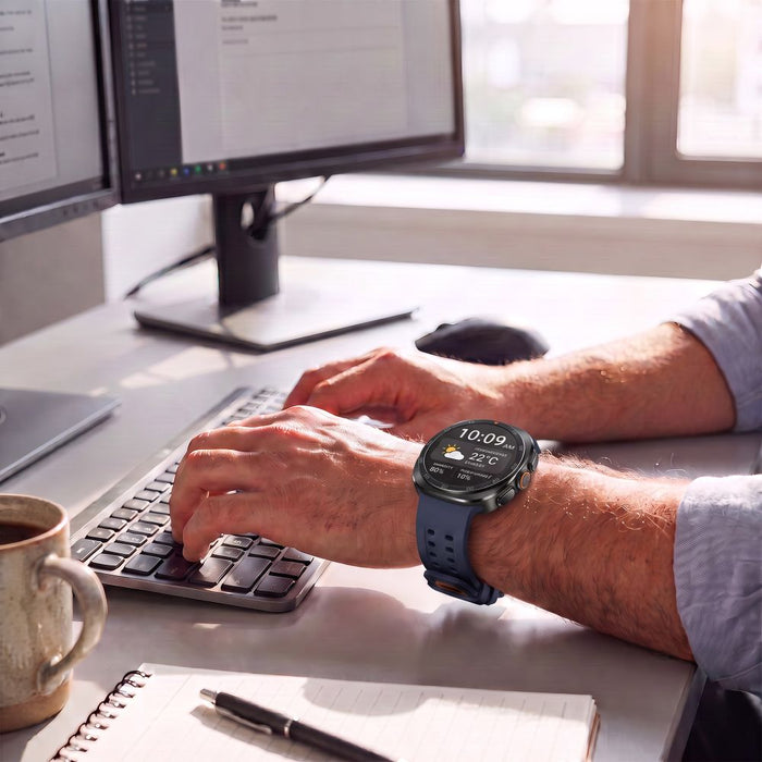 Силиконова каишка Tech-Protect Air за Samsung Galaxy Watch Ultra 47mm - тъмносиня
