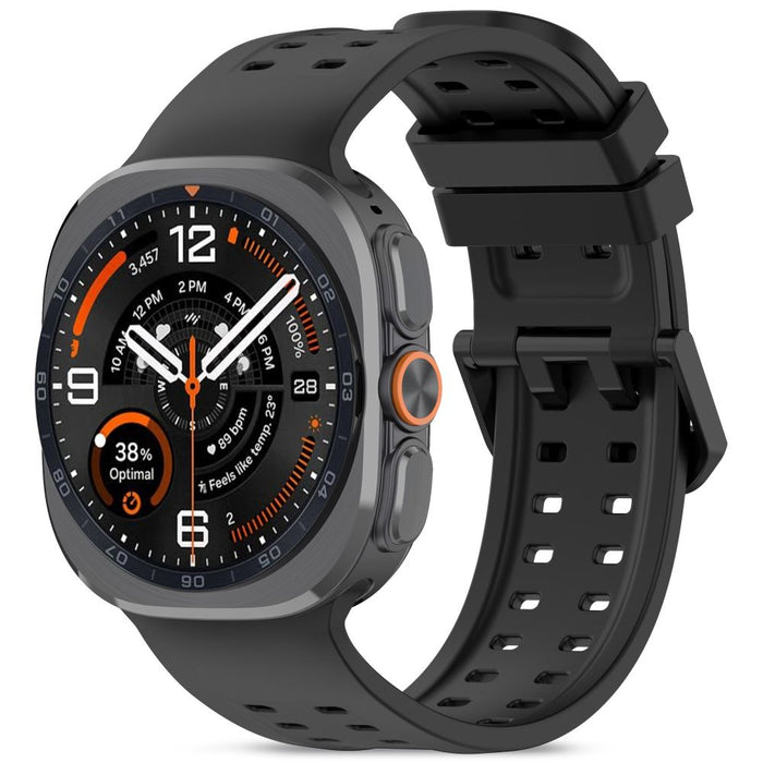 Силиконова каишка Tech-Protect Air за Samsung Galaxy Watch Ultra 47mm - черна
