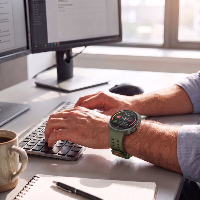 Силиконова каишка Tech-Protect Air за Samsung Galaxy Watch Ultra 47mm - маслиненозелена