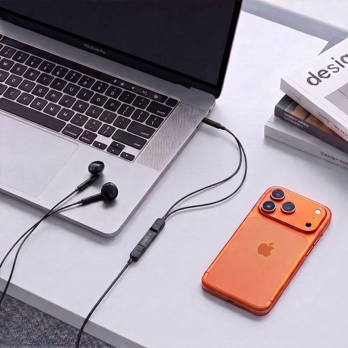 Tech-Protect Ultraboost Core G4 кабелни слушалки с мини жак - черни