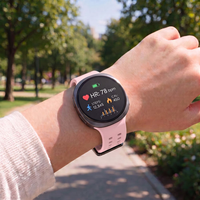 Силиконова каишка Tech-Protect Air за Samsung Galaxy Watch 40/44/46 мм - розова