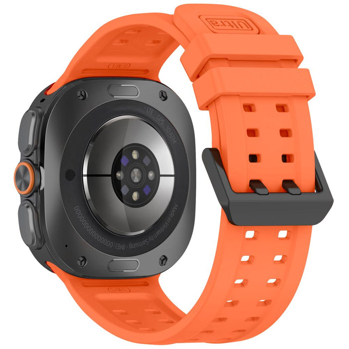Силиконова каишка Tech-Protect Air за Samsung Galaxy Watch Ultra 47mm - оранжева