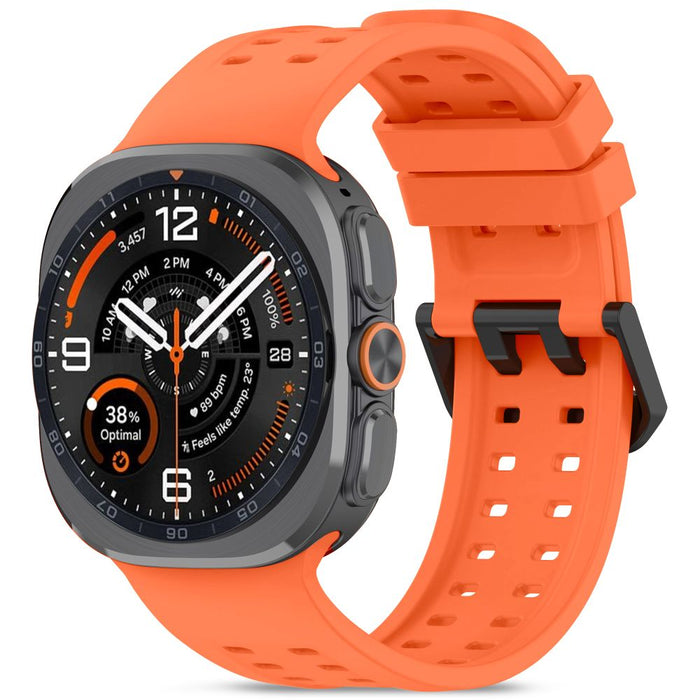 Силиконова каишка Tech-Protect Air за Samsung Galaxy Watch Ultra 47mm - оранжева