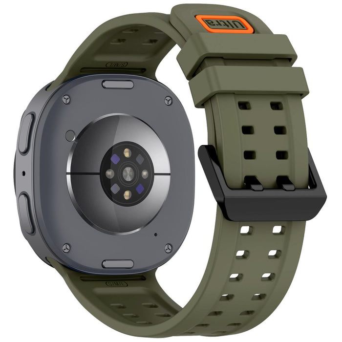 Силиконова каишка Tech-Protect Air за Samsung Galaxy Watch 40/44/46 мм - маслиненозелена