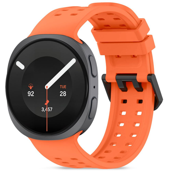 Силиконова каишка Tech-Protect Air за Samsung Galaxy Watch 40/44/46 мм - оранжева