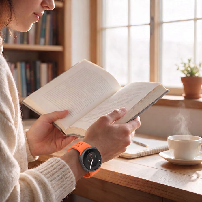 Силиконова каишка Tech-Protect Air за Samsung Galaxy Watch 40/44/46 мм - оранжева