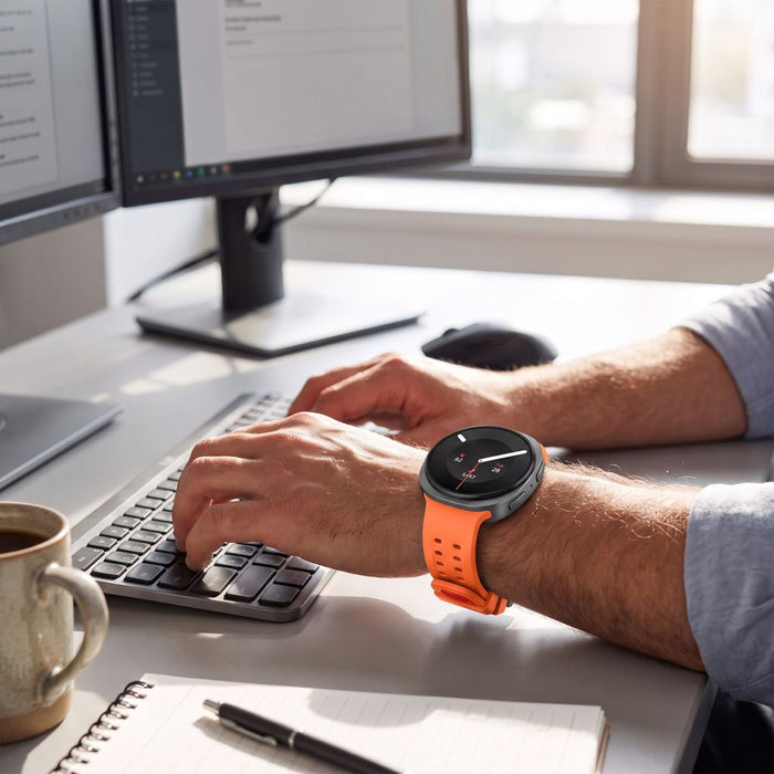 Силиконова каишка Tech-Protect Air за Samsung Galaxy Watch 40/44/46 мм - оранжева