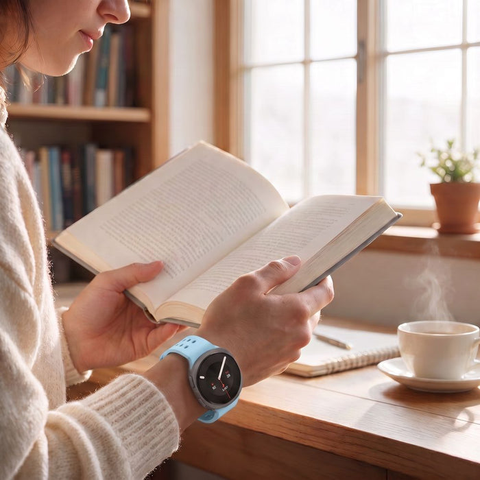 Силиконова каишка Tech-Protect Air за Samsung Galaxy Watch 40/44/46 мм - синя