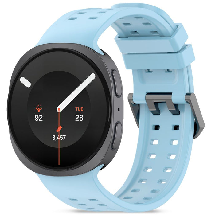 Силиконова каишка Tech-Protect Air за Samsung Galaxy Watch 40/44/46 мм - синя