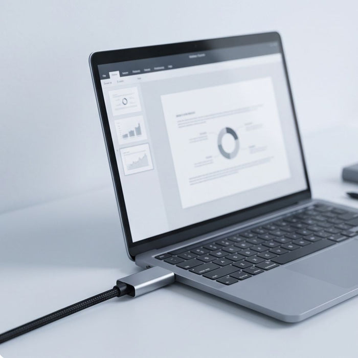 Кабел Tech-Protect UltraBoost USB-C към HDMI 2.1 200 см 8K 60HZ - сив