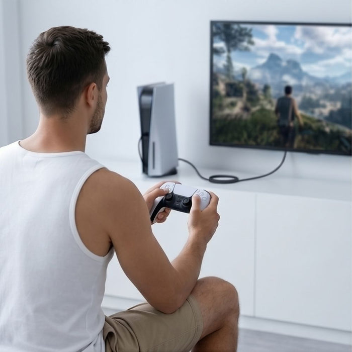 Кабел Tech-Protect UltraBoost USB-C към HDMI 2.1 200 см 8K 60HZ - сив