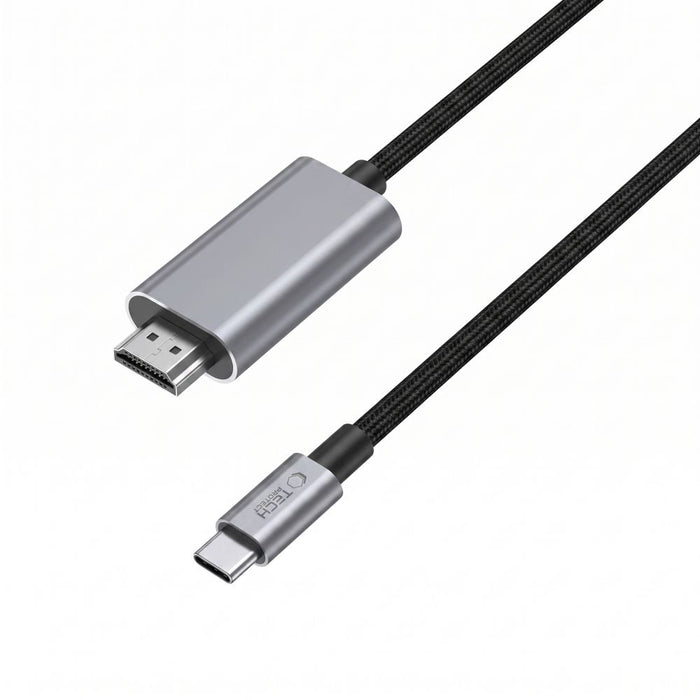 Кабел Tech-Protect UltraBoost USB-C към HDMI 2.1 200 см 8K 60HZ - сив