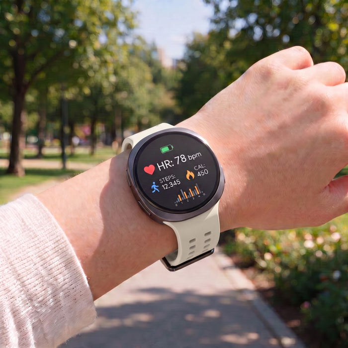 Силиконова каишка Tech-Protect Air за Samsung Galaxy Watch 40/44/46 мм - бежова