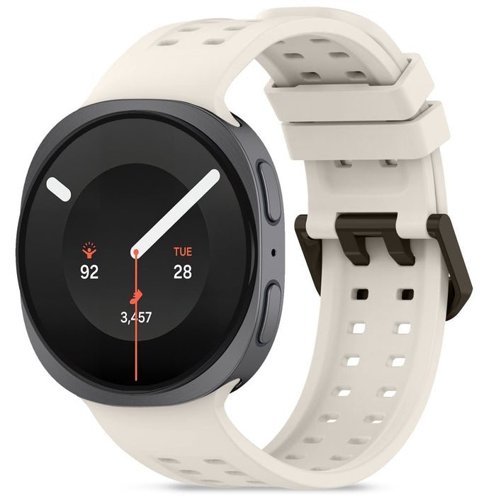 Силиконова каишка Tech-Protect Air за Samsung Galaxy Watch 40/44/46 мм - бежова