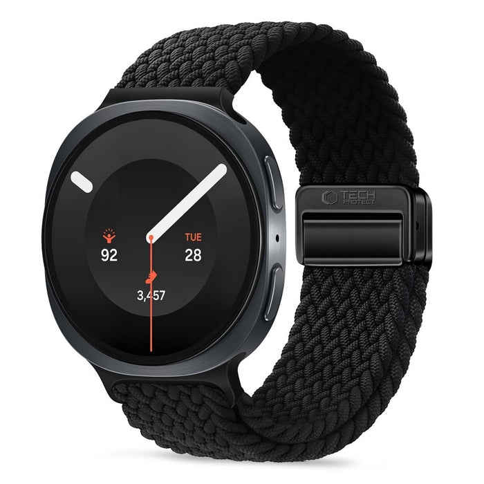 Каишка Tech-Protect NylonMag за Samsung Galaxy Watch 40/44/46 мм - черна