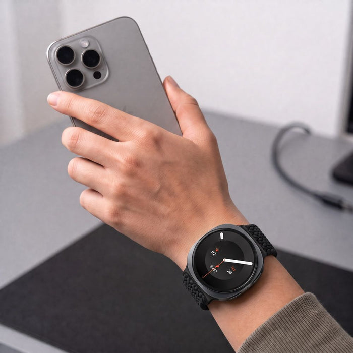 Каишка Tech-Protect NylonMag за Samsung Galaxy Watch 40/44/46 мм - черна