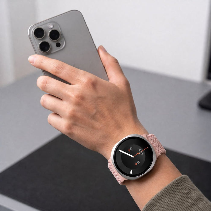 Каишка Tech-Protect NylonMag за Samsung Galaxy Watch 40/44/46 мм - розова