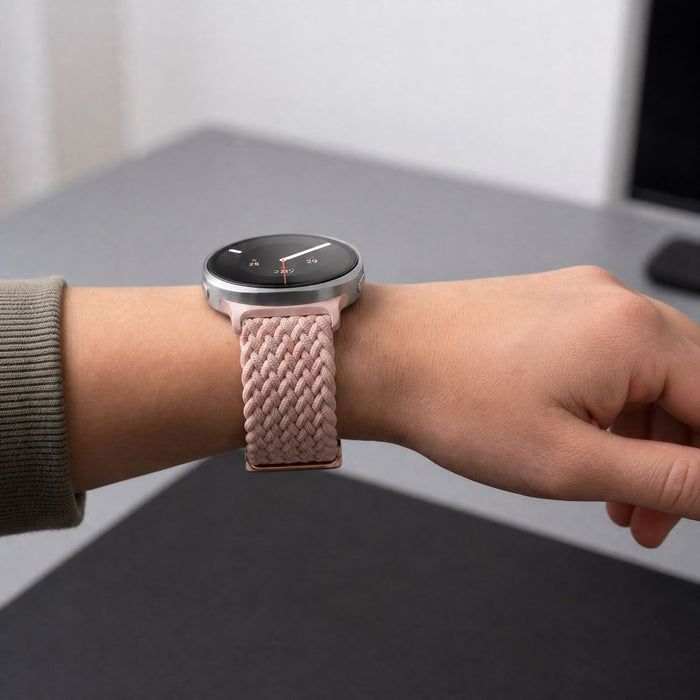 Каишка Tech-Protect NylonMag за Samsung Galaxy Watch 40/44/46 мм - розова
