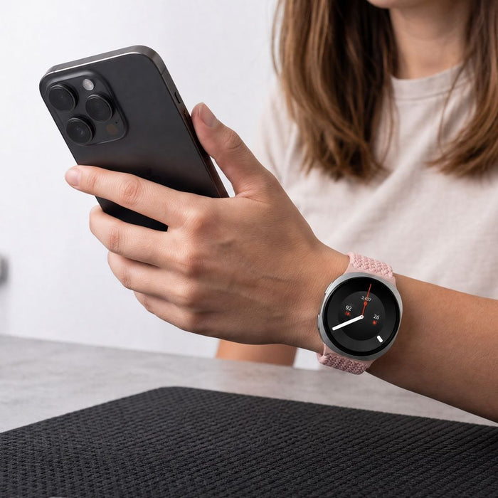 Каишка Tech-Protect NylonMag за Samsung Galaxy Watch 40/44/46 мм - розова