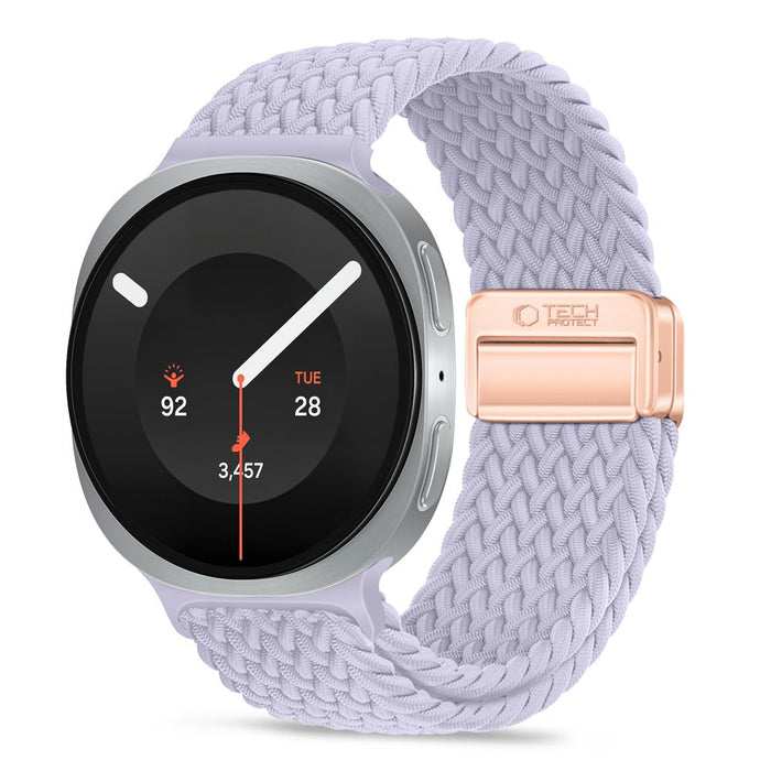 Каишка Tech-Protect NylonMag за Samsung Galaxy Watch 40/44/46 мм - лилава