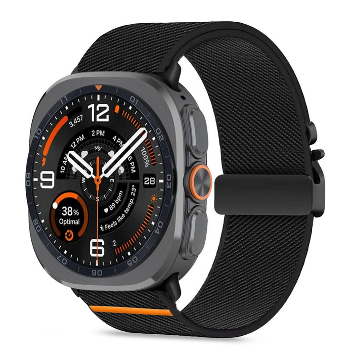 Найлонова закопчалка Tech-Protect за Samsung Galaxy Watch Ultra 47mm - черна