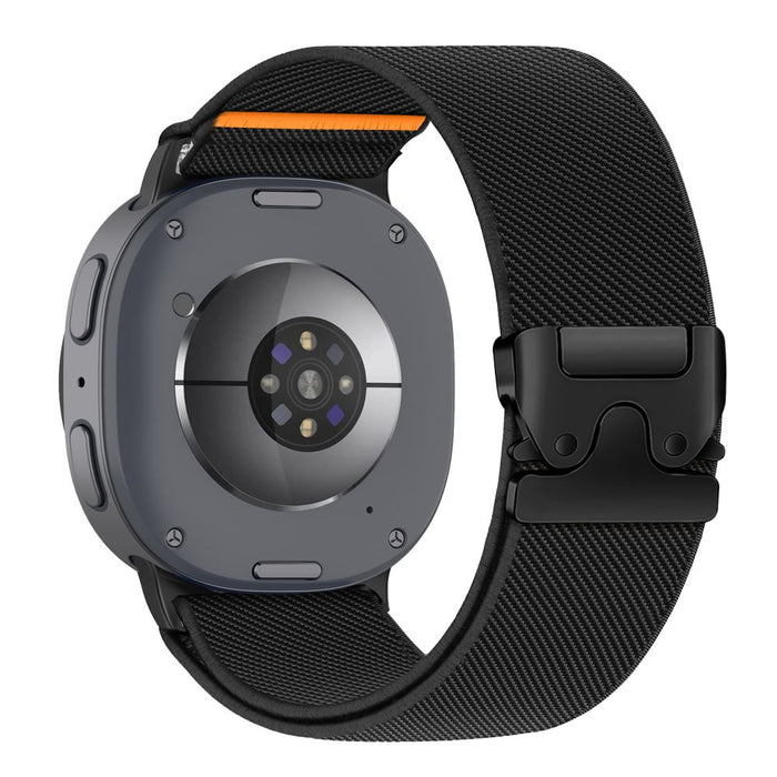 Каишка с найлонова закопчалка Tech-Protect за Samsung Galaxy Watch 40/44/46 мм - черна