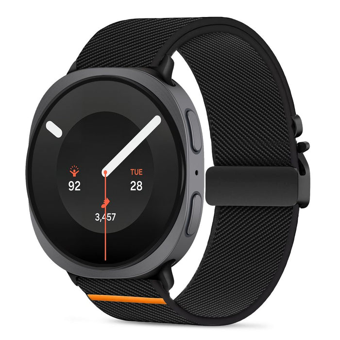 Каишка с найлонова закопчалка Tech-Protect за Samsung Galaxy Watch 40/44/46 мм - черна