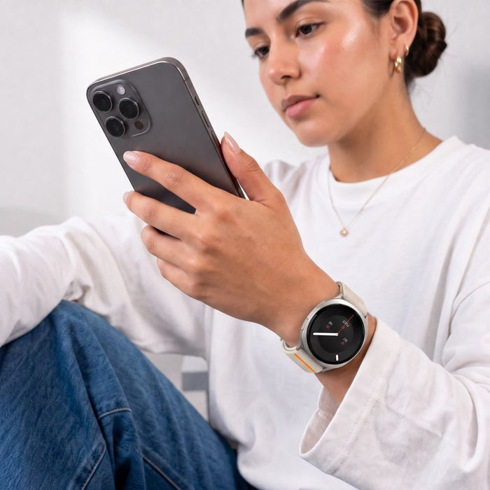 Найлонова каишка Tech-Protect за Samsung Galaxy Watch 40/44/46 мм - бежова