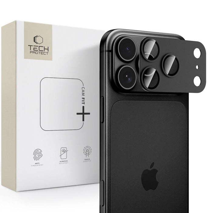 Калъф Tech-Protect Camfull Fit+ за камера за iPhone 18 Pro Max - черен