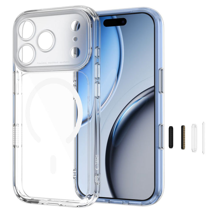 Калъф Tech-Protect MagPeak MagSafe CC за iPhone 18 Pro Max / 17 Pro Max - прозрачен