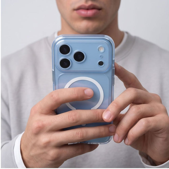 Калъф Tech-Protect MagPeak MagSafe CC за iPhone 18 Pro Max / 17 Pro Max - прозрачен