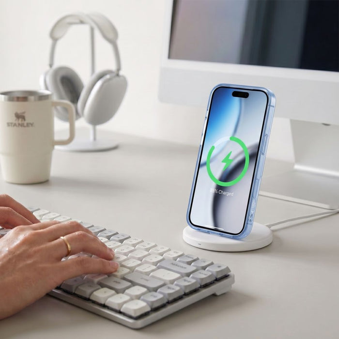 Калъф Tech-Protect MagPeak MagSafe CC за iPhone 18 Pro Max / 17 Pro Max - прозрачен