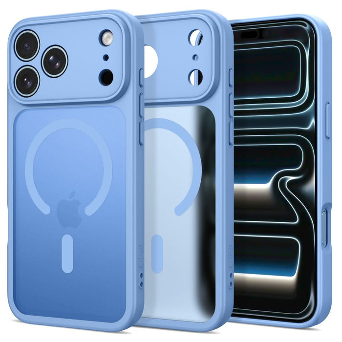 Кейс Tech-Protect BasicMag MagSafe за iPhone 17 Pro / 18 Pro - светлосин матов