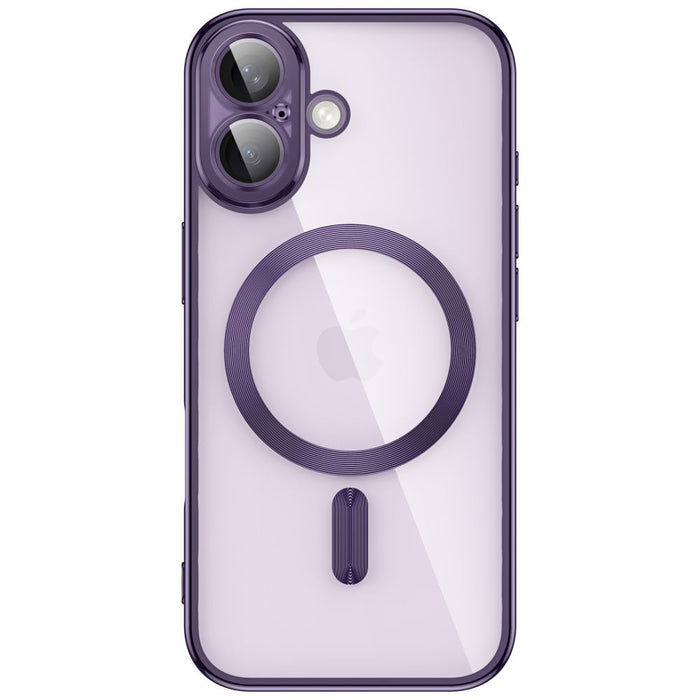 Кейс Tech-Protect MagFlex за iPhone 17 - прозрачен, лилав