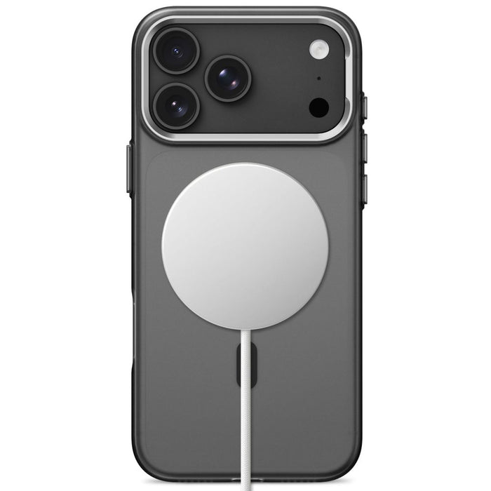 Кейс Tech-Protect MagZero MagSafe за iPhone 17 Pro / 18 Pro - полупрозрачен матов черен