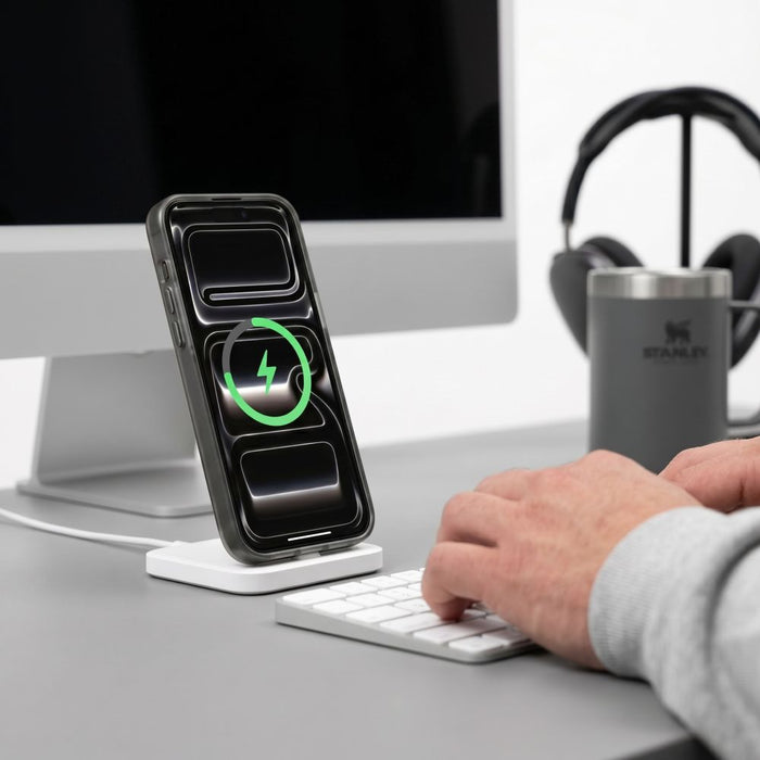 Кейс Tech-Protect MagZero MagSafe за iPhone 17 Pro / 18 Pro - полупрозрачен матов черен