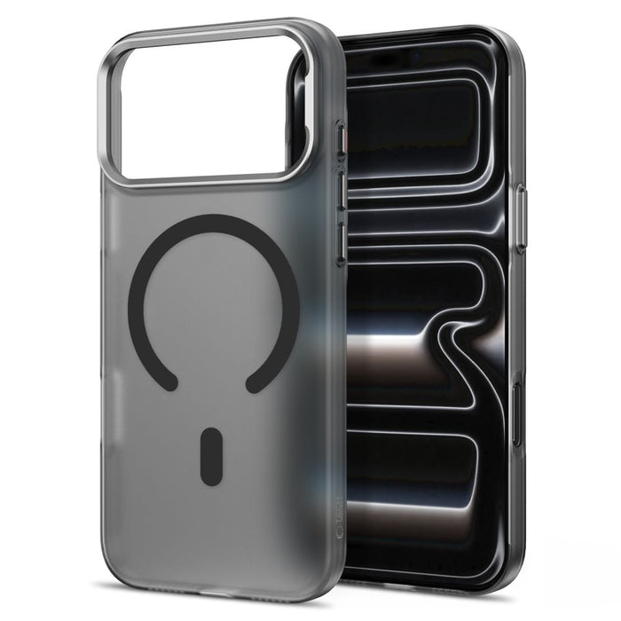Кейс Tech-Protect MagZero MagSafe за iPhone 17 Pro / 18 Pro - полупрозрачен матов черен