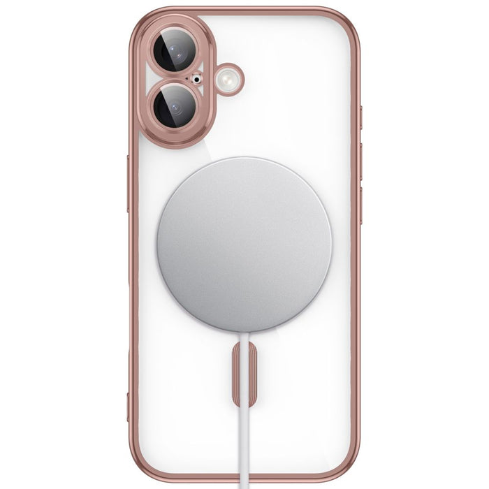 Кейс Tech-Protect MagFlex за iPhone 17 - прозрачен розов