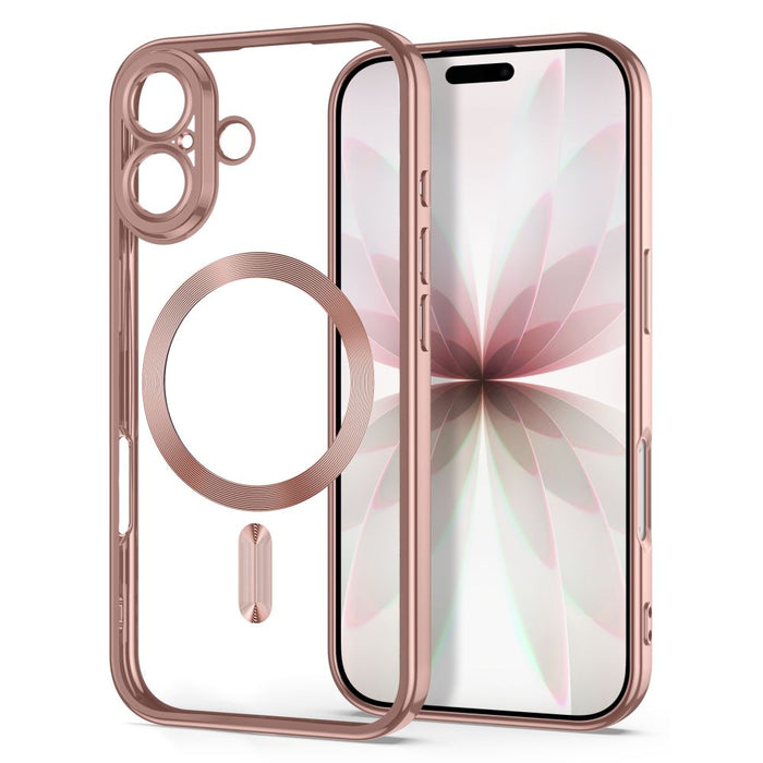 Кейс Tech-Protect MagFlex за iPhone 17 - прозрачен розов