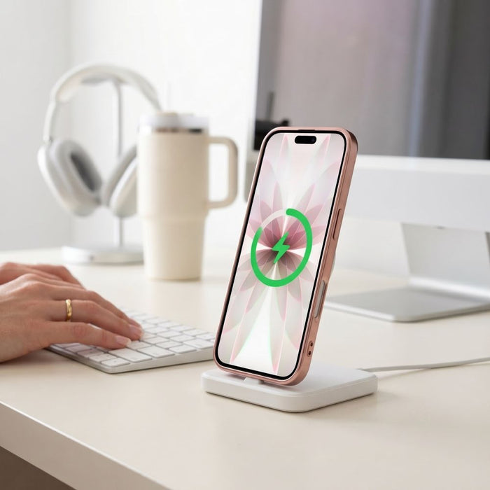 Кейс Tech-Protect MagFlex за iPhone 17 - прозрачен розов