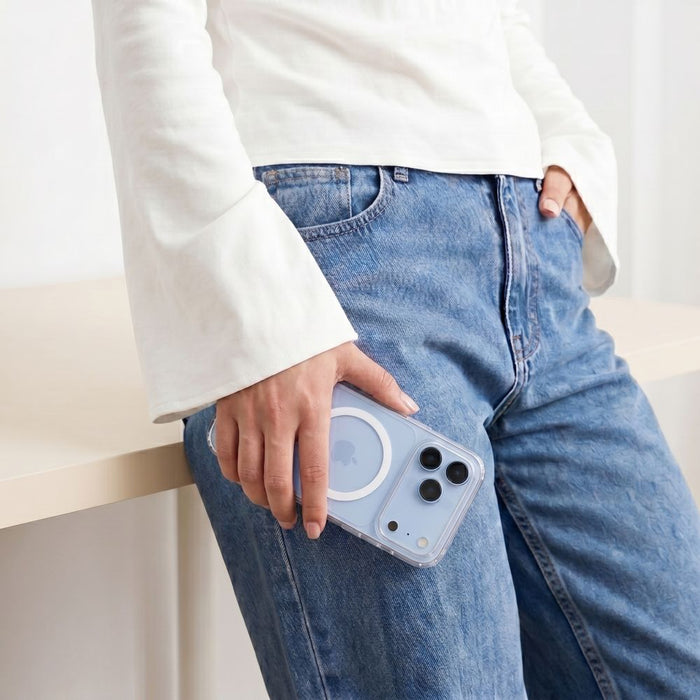 Кейс Tech-Protect FlexAir Hybrid MagSafe за iPhone 17 Pro Max / 18 Pro Max - прозрачен