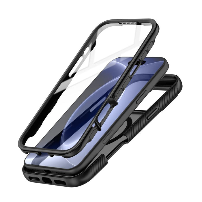 Калъф Tech-Protect Defense MagSafe за iPhone 17 Pro / 18 Pro - матово черен