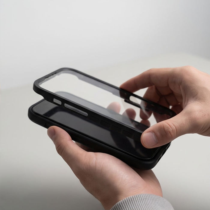 Калъф Tech-Protect Defense MagSafe за iPhone 17 Pro Max / 18 Pro Max - матово черен
