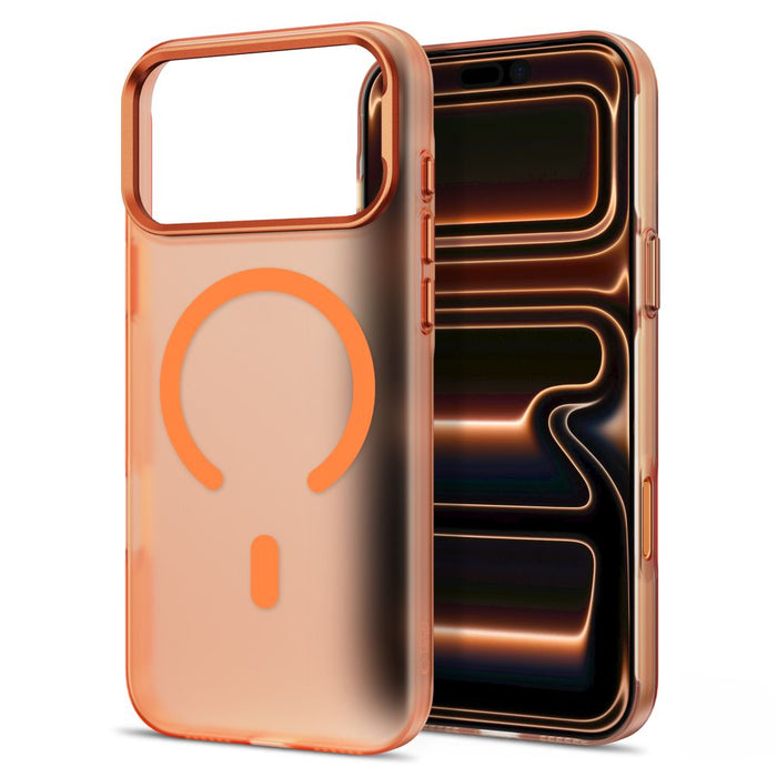 Кейс Tech-Protect MagZero MagSafe за iPhone 17 Pro / 18 Pro - матово оранжев
