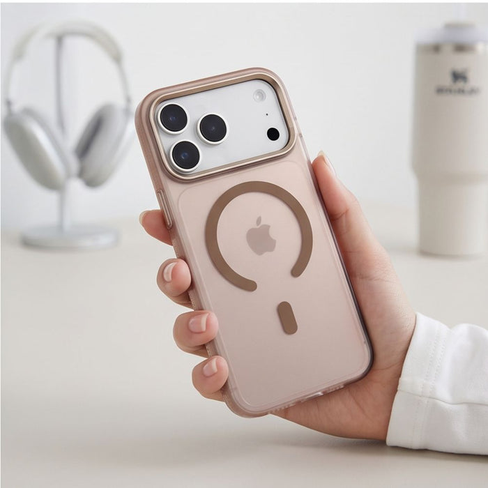 Кейс Tech-Protect MagZero MagSafe за iPhone 17 Pro / 18 Pro - кафяв матов