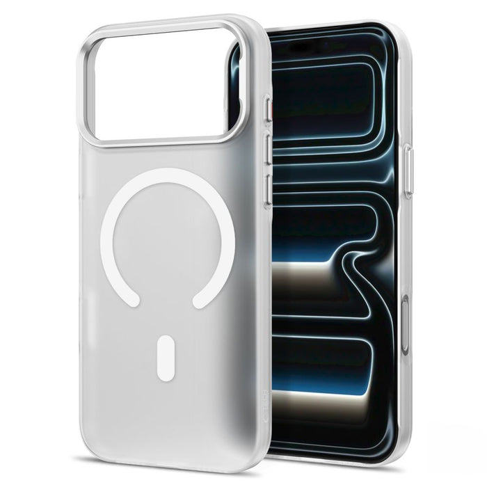 Кейс Tech-Protect MagZero MagSafe за iPhone 17 Pro Max / 18 Pro Max - матово бял