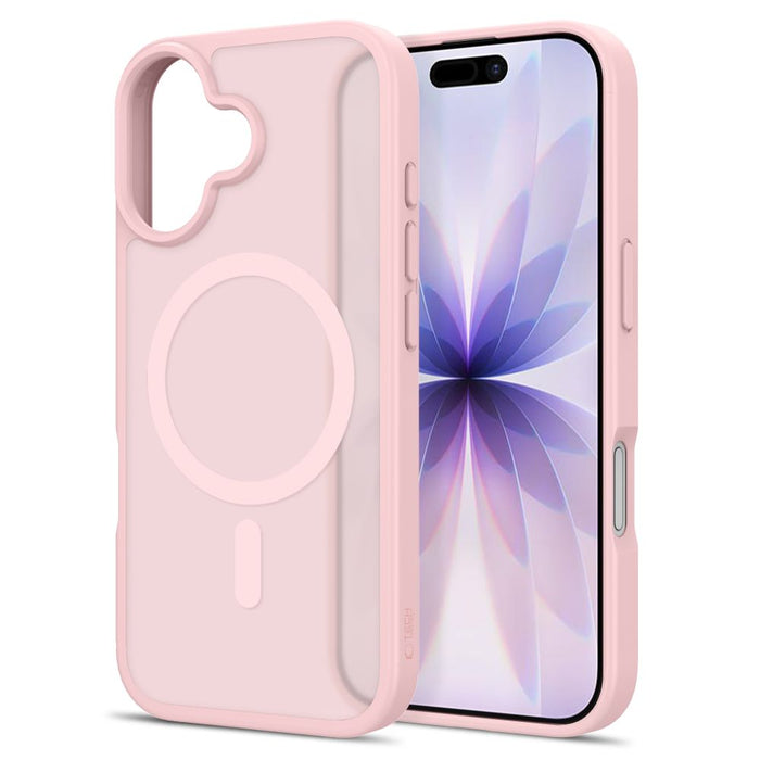 Кейс Tech-Protect BasicMag MagSafe за iPhone 17 - матово розов