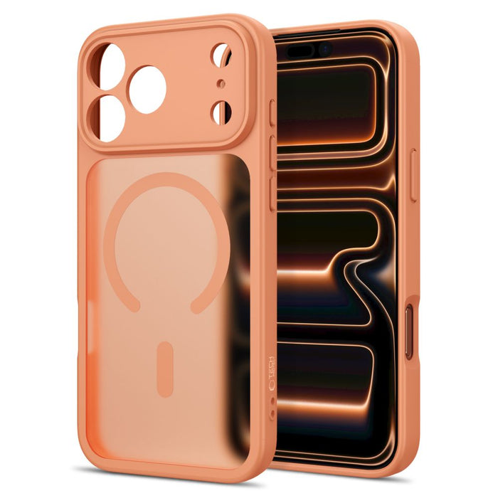 Кейс Tech-Protect BasicMag MagSafe за iPhone 17 Pro Max / 18 Pro Max - матово оранжев
