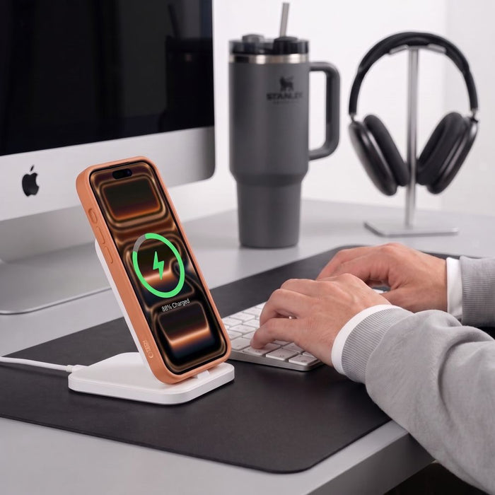 Кейс Tech-Protect BasicMag MagSafe за iPhone 17 Pro Max / 18 Pro Max - матово оранжев