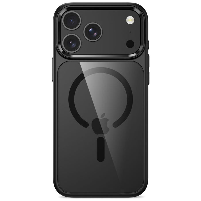 Кейс Tech-Protect Magmat Magsafe CC за iPhone 17 Pro / 18 Pro - прозрачен черен